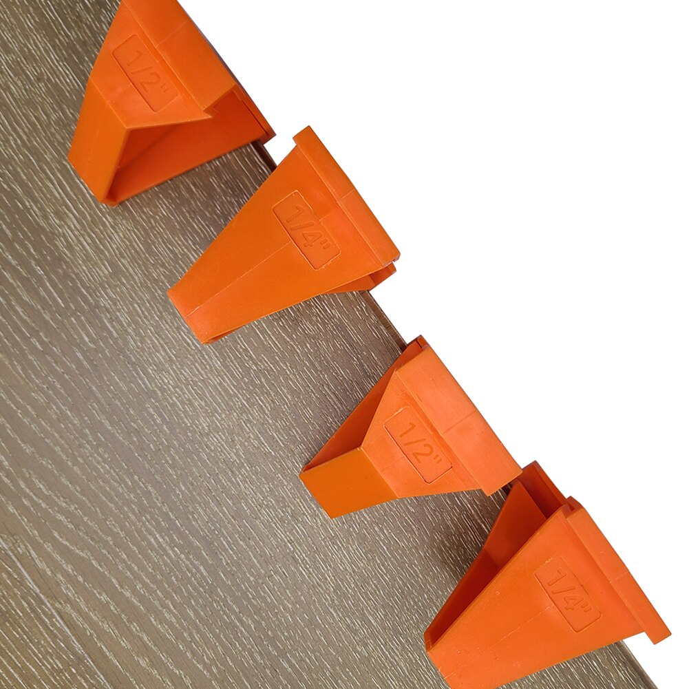 20Pcs Flooring Spacers Laminate Vinyl Plank Flooring Tools 1/4" and 1/2" Gap Hardwood & Floating Floor Installation Tool