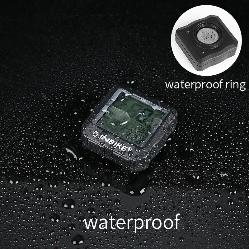 INBIKE IC005 Waterproof Bicycle Computer With Backlight Wireless Wired Bicycle Computer Bike Speedometer Odometer Bike Stopwatch