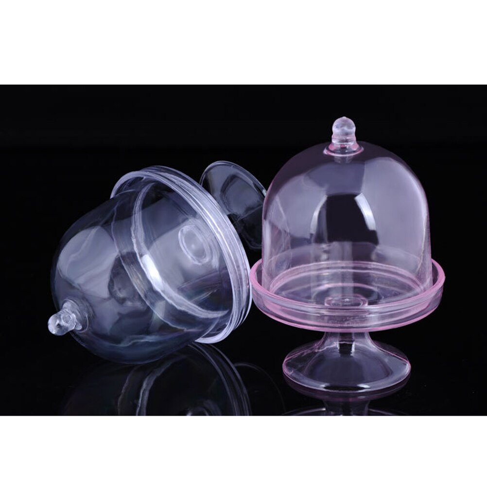 Transparent Plastic Tray Candy Box For DIY Wedding Candy Box Baby Shower Birthday Guests Box Clear Candy Box Party Supplies