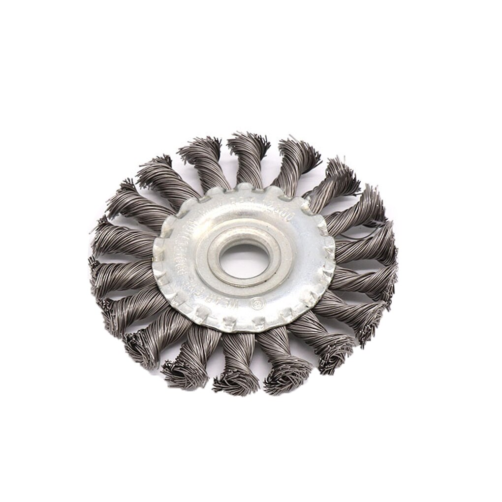 100mm M14 Twist knot steel wire wheel brush Rust removal wire wheel Cup Brush Disc For Angle Grinder: NO.1