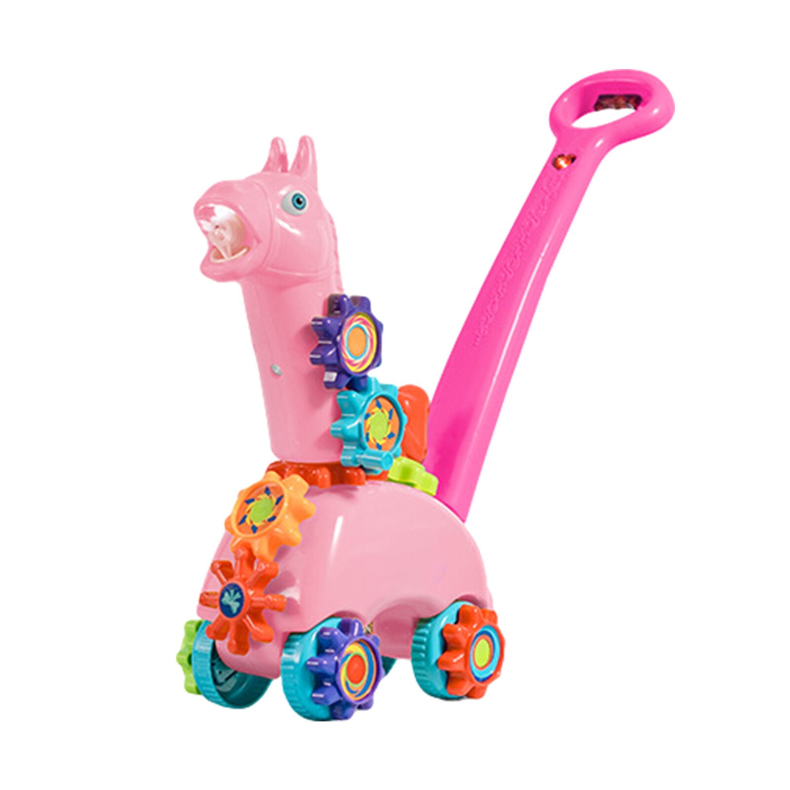 Bubble Machine Winkelwagen Kids Automatische Bubble Blower Maker Voor Kinderen Speelgoed Voor Buiten Spelen: Pink