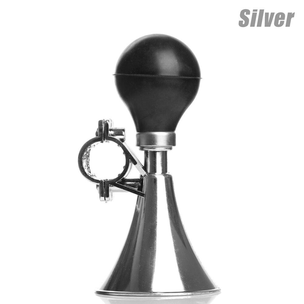 Bike Air Horn Safety Road Bicycle Handlebar Bell Ring Bicycle Bell Loud Bike Bells For Children Bike Bicycle Accessories: Silver