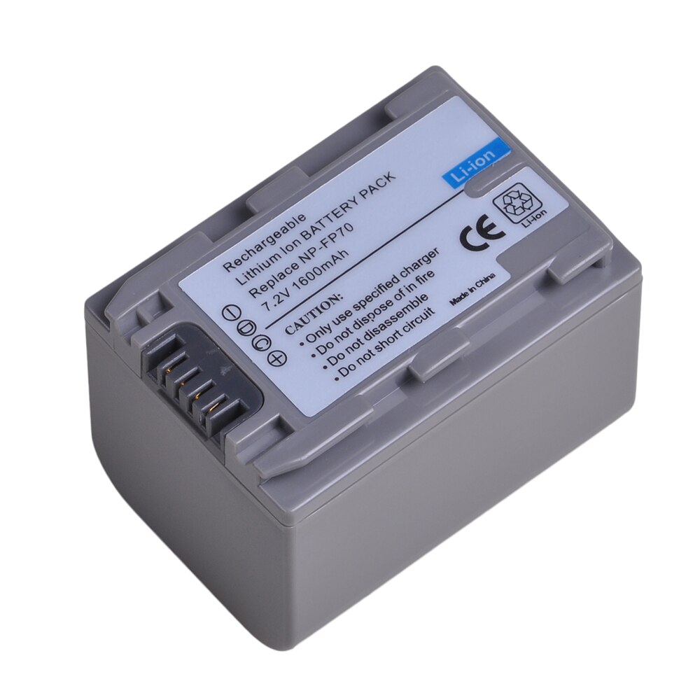 1600mAh NP-FP70 NPFP70 NP FP70 Battery for Sony NP-FP30, NP-FP50, NP-FP51, NP-FP60, NP-FP71, NP-FP90, DVD92, DVD103
