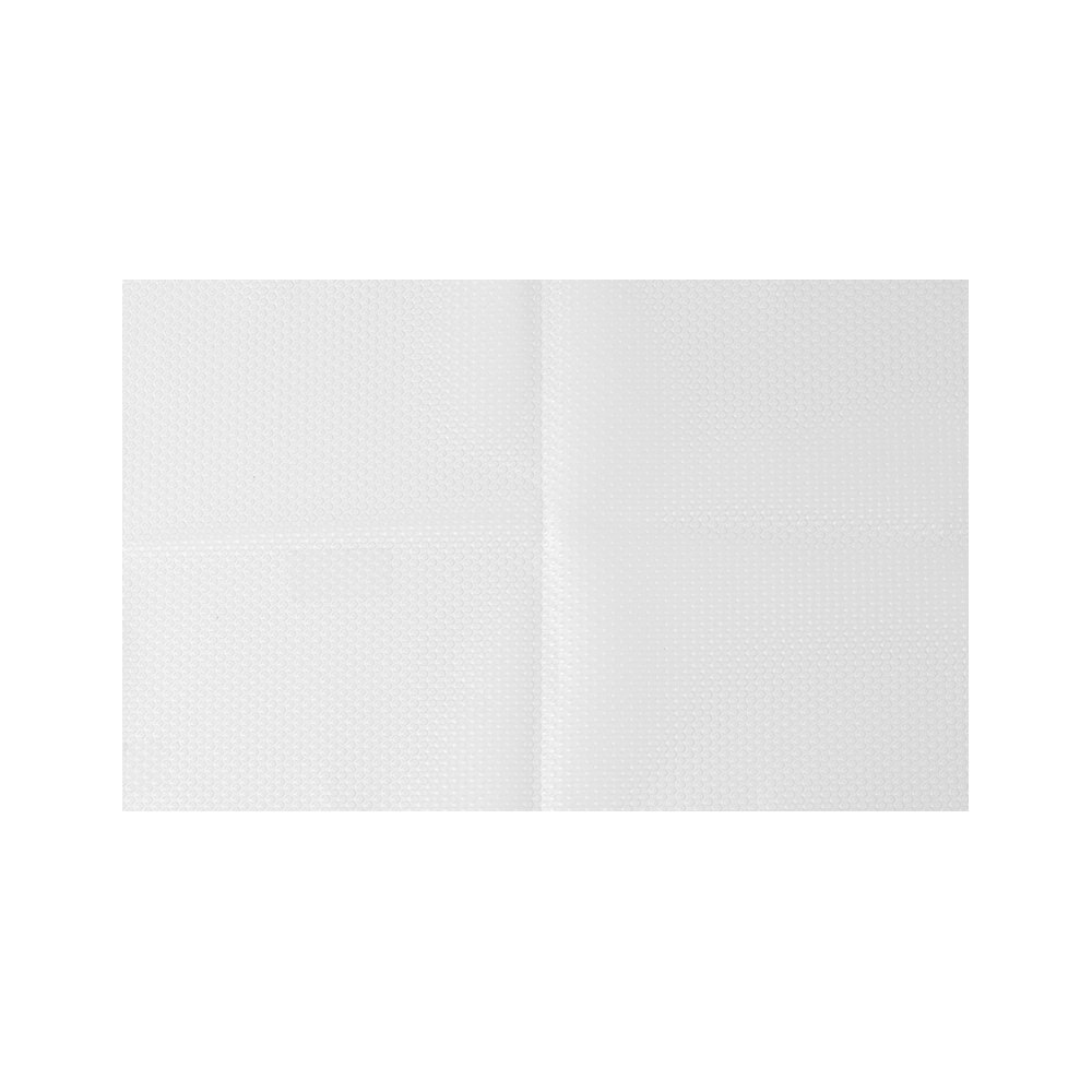 Coussin de réfrigérateur antibactérien antisalissure avec l'humidité, tapis de réfrigérateur étanche, peut être coupé, 1 pièce: WHITE