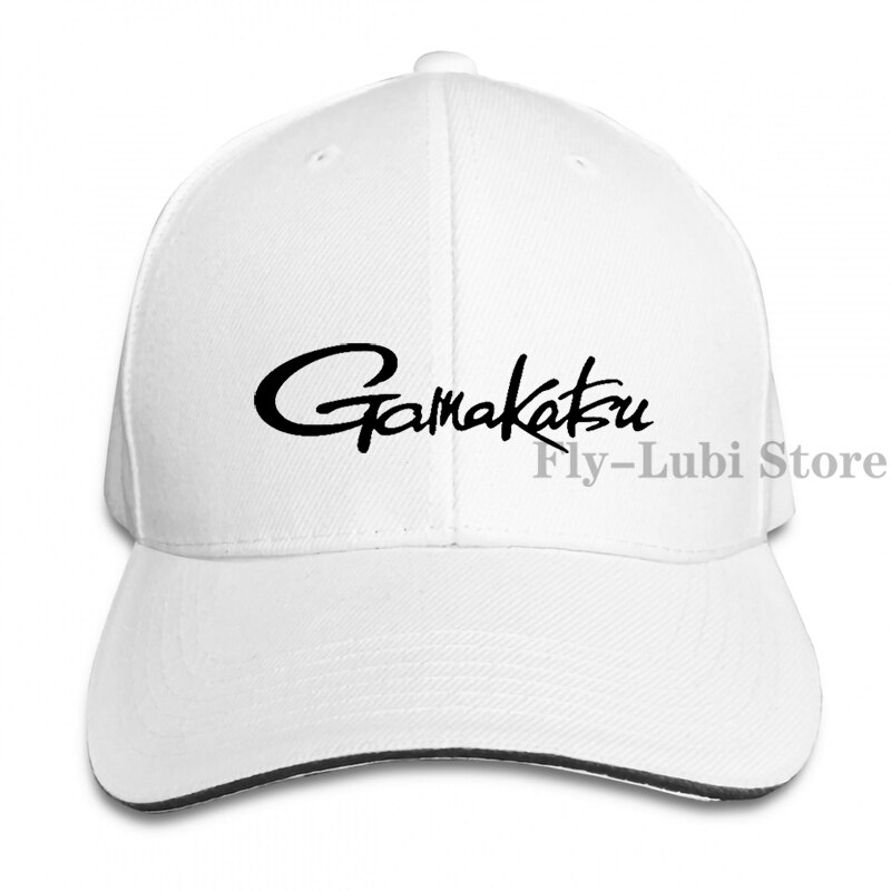 Gamakatsu Fishing Rods Baseball cap men women Trucker Hats adjustable cap: 1-White