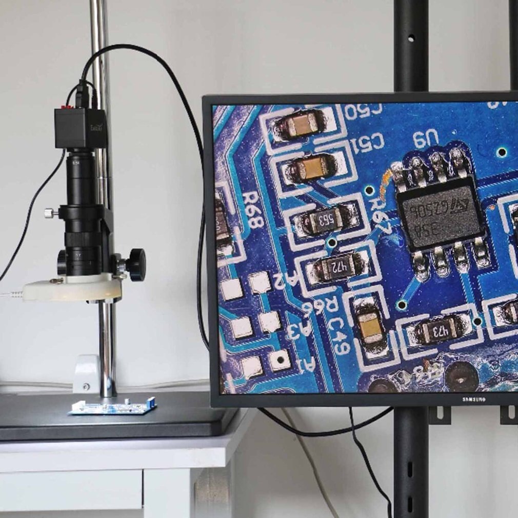 Auxiliary Objective Lens Durable Glass Plastic Suitable For 10A Monocular Video Microscope Objective Lens