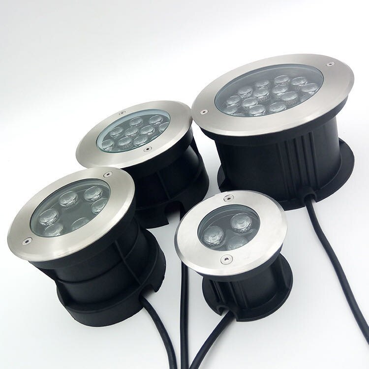 Ip67 Rvs Begraven Licht Mini Outdoor Waterdichte Led Ondergrondse Licht 3W Rgb Rood Groen Blauw 3W Led floor Light