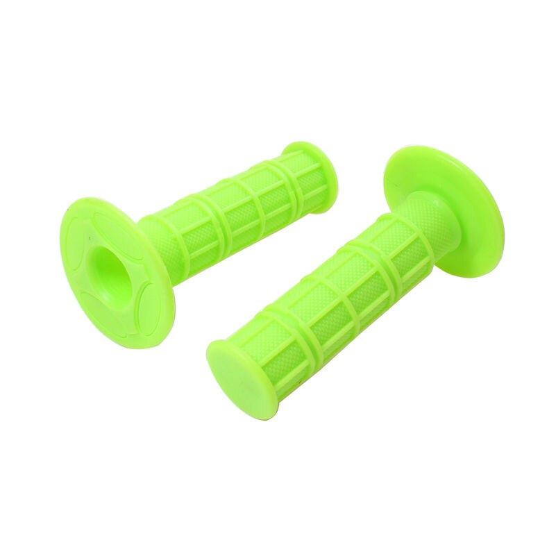 1 Pair Universal Soft Rubber 7/8" Throttle Handle Hand Grips for MX Pit Bike: Light Green
