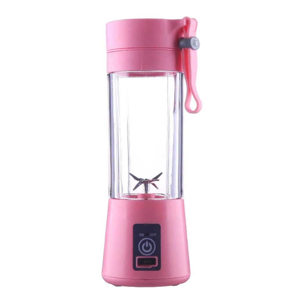 Draagbare 380Ml Oplaadbare Usb Elektrische Juicer Cup Ijs Blender Bpa-vrij Elektronische Juicer Cup