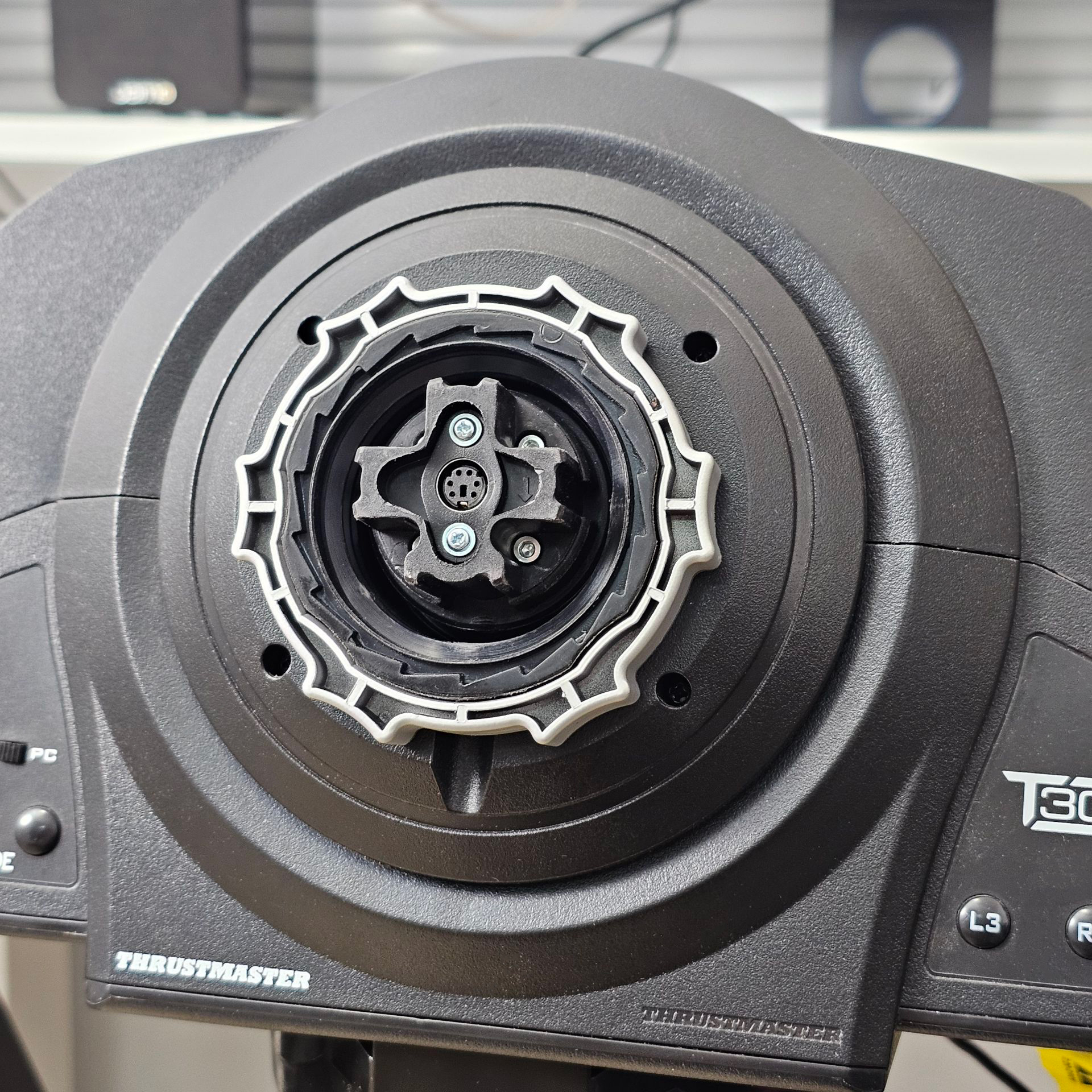 Adattatore ad anello per albero ad anello a sgancio rapido del volante per parti di gioco per auto Thrustmaster T300 TGT TC-PC TS-XW TMX