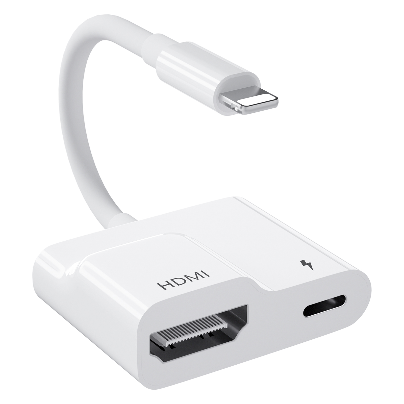 RJ45 Ethernet Light-ning to HDMI Digital AV Adapter for i-Phone 14 i-Pad to TV1080P Network LAN Wired Adapter Charging Converter: Blue