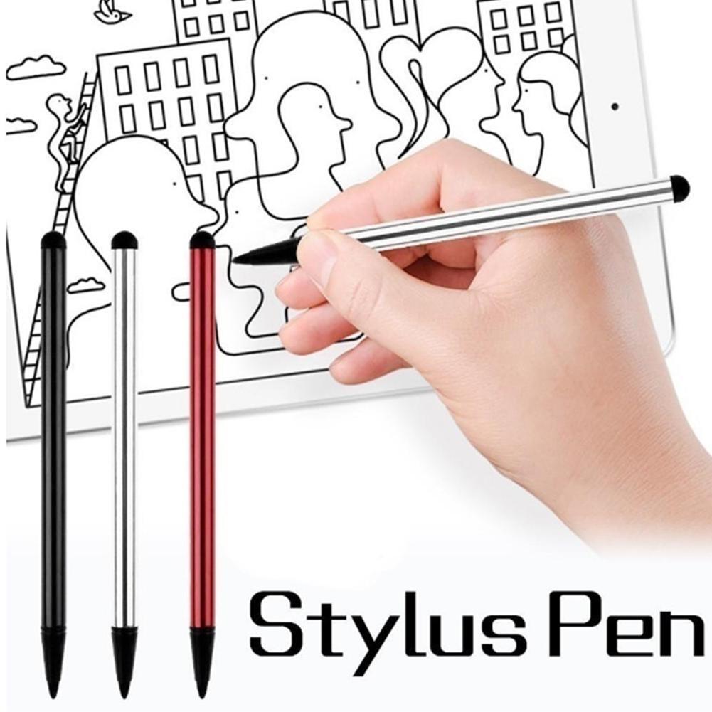 Simple Dual Purpose Stylus Pen Universal Capacitive Screen Pencil For IOS Android Tablet Mobile Phones Writing Drawing