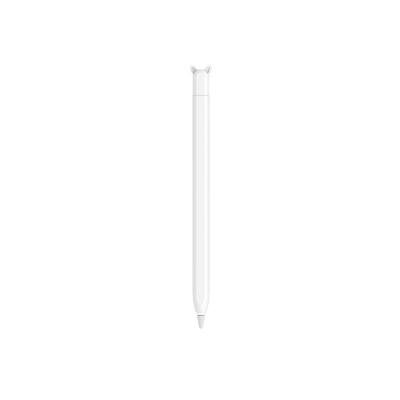 For Apple Bunny Ear Pen Case 1st And 2nd Generation White/Pink/Purple/Orange/GreenFull Coverage Ensures Excellent Protection: WHITE 2 generation