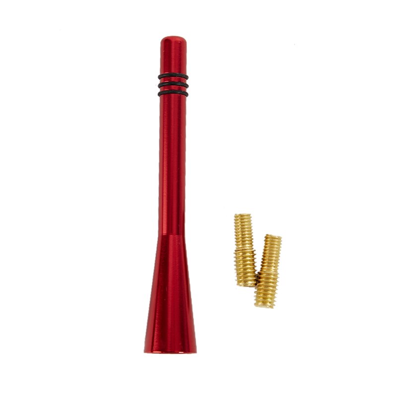 Universal Car Roof Radio Antenna AM FM Antenna Enhance Device Auto Accessories: Red