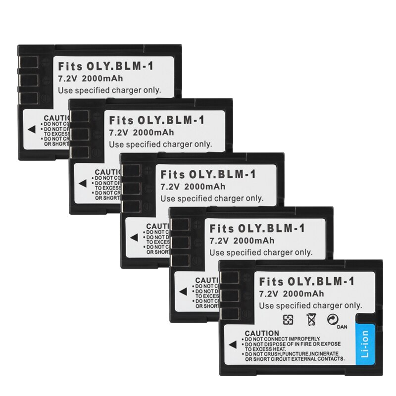 PS-BLM1 BLM-1 PS BLM1 Battery 2000mAh For Olympus C-5060 C-7070 C-8080 E-30 E-300 E-330 E-500 E-510 E-520 E3 Camera Battery: Other