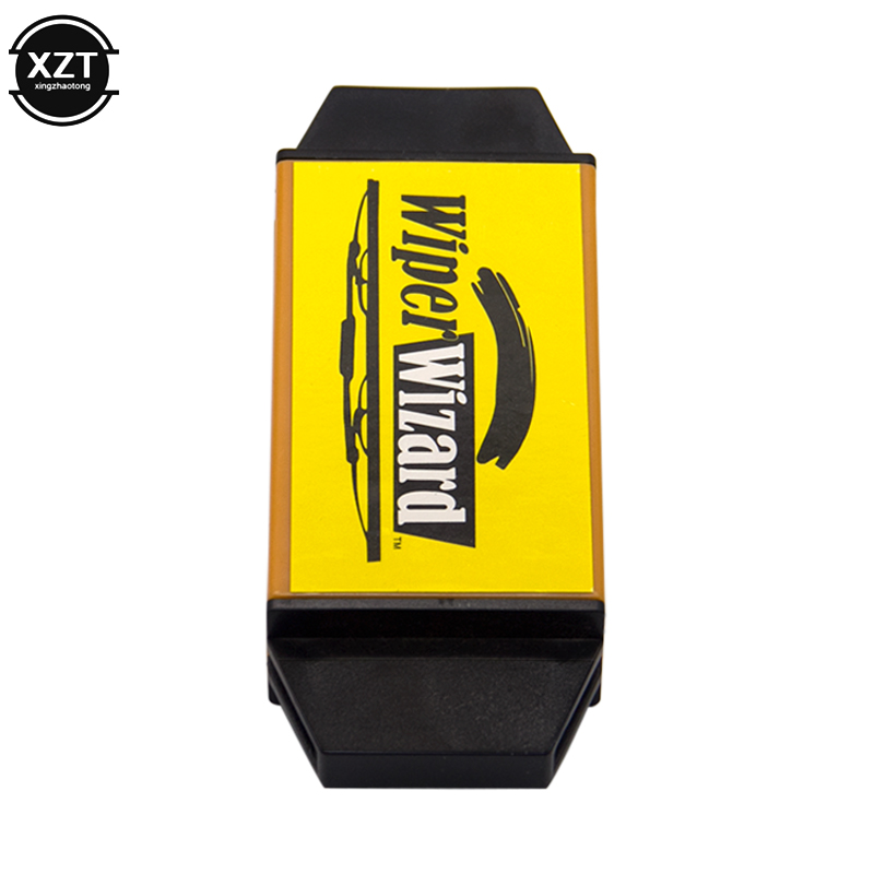 12,5X4,8 cm Auto Wischer Magier Klinge Restaurator mit 5 stücke Magier Tücher Wischer Reinigung Pinsel Lieferwagen Windschutzscheibe reiniger Auto-Styling