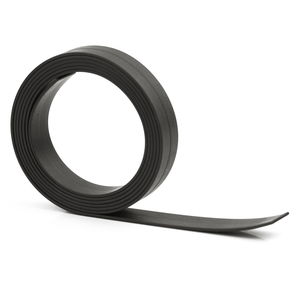 Lång rulle gummi flexibel magnettejp hantverk magnetremsa butik kontor hem skola fil dty förnödenheter 100cm x 1cm