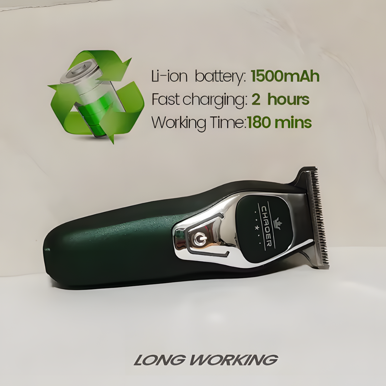 T-Blade Hair Clipper - 0mm Ultra Precise Barber-Grade Shaving & Beard Trimming for Home & Salon Use