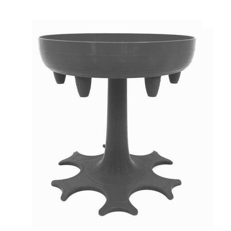 6 Shot Plastic Dispenser Holder Wine Whisky Beer Dispenser Liquor Dispenser Party Games Drinking Tools Rack Bar Sets Accessories: Gray