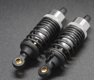 Hsp 1/10 Flat Sports Car 68mm 02002 02175 Aluminum Alloy Shock Absorber 102004 122004: Dark Gray