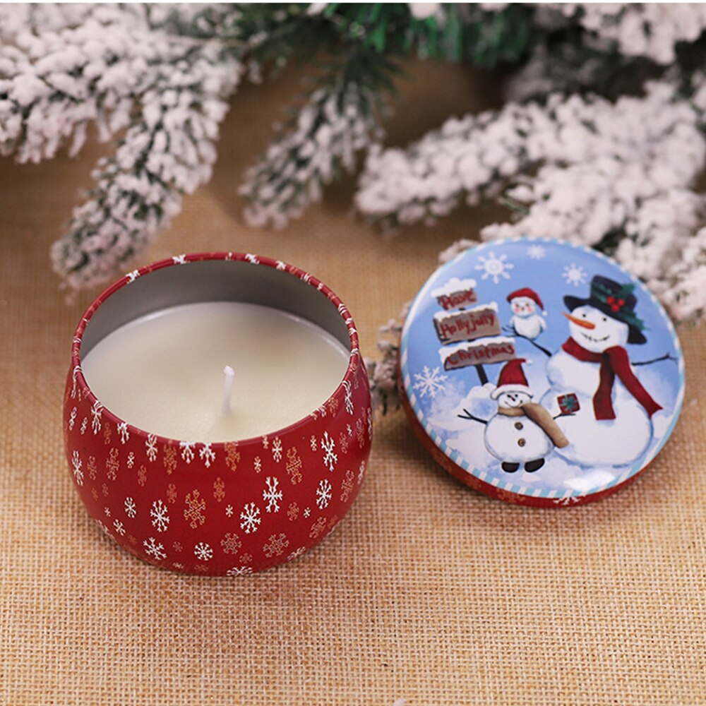 1/2/4pcs Christmas Candle Smokeless Candle Atmosphere Candles Xmas for Home Party Wedding Festival Decor