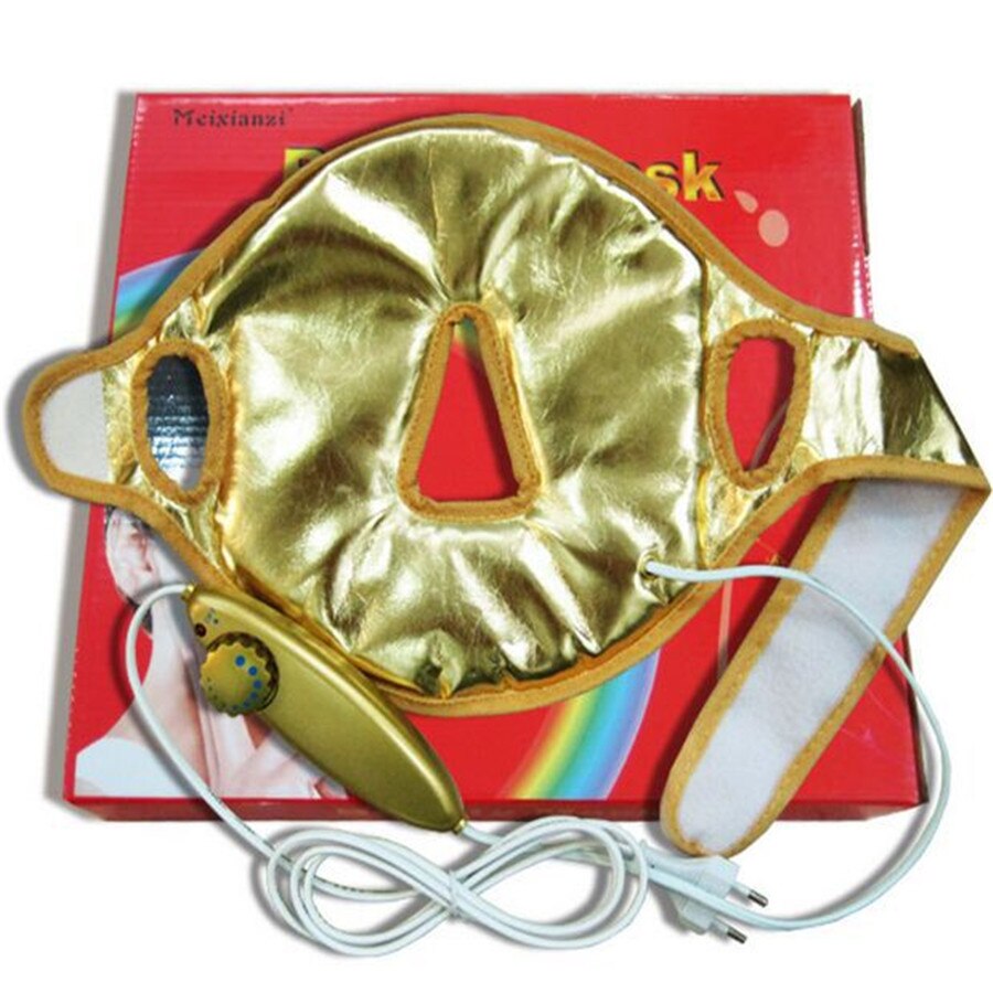 Face mask tourmaline magnetic therapy heated beauty mask infrared electric heated Rejuvenation whitening mask for your face