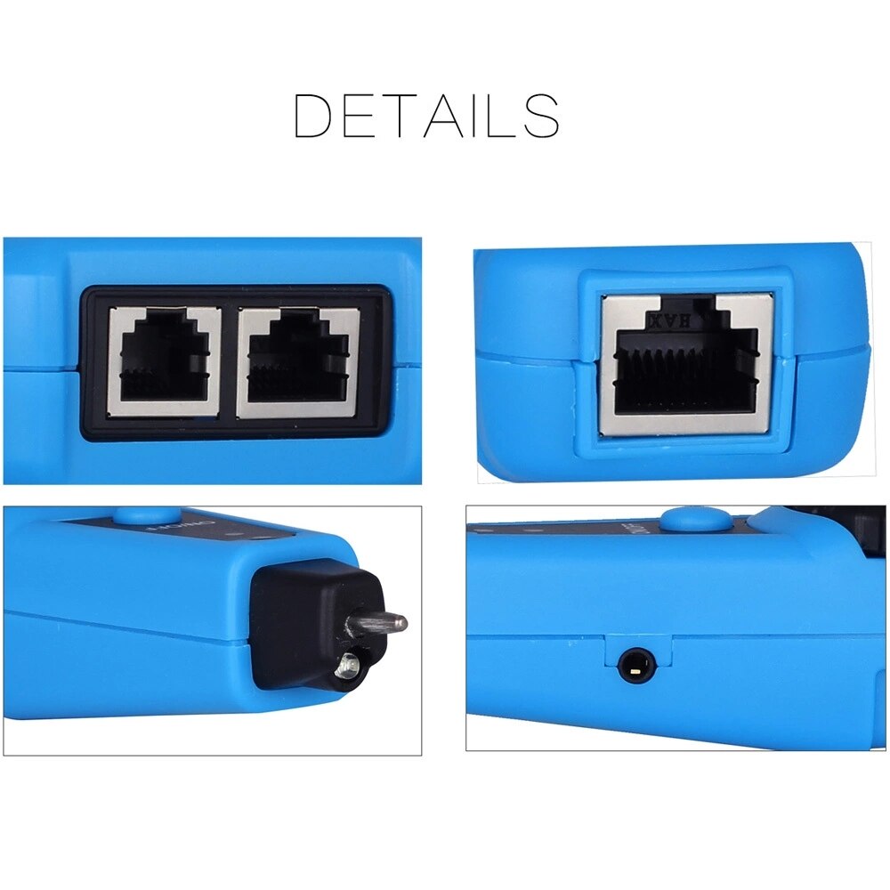Cable Tester Wire Tracker RJ11 RJ45Telephone Wire Ethernet Detector Line Finder LAN Network Cable Network Tester