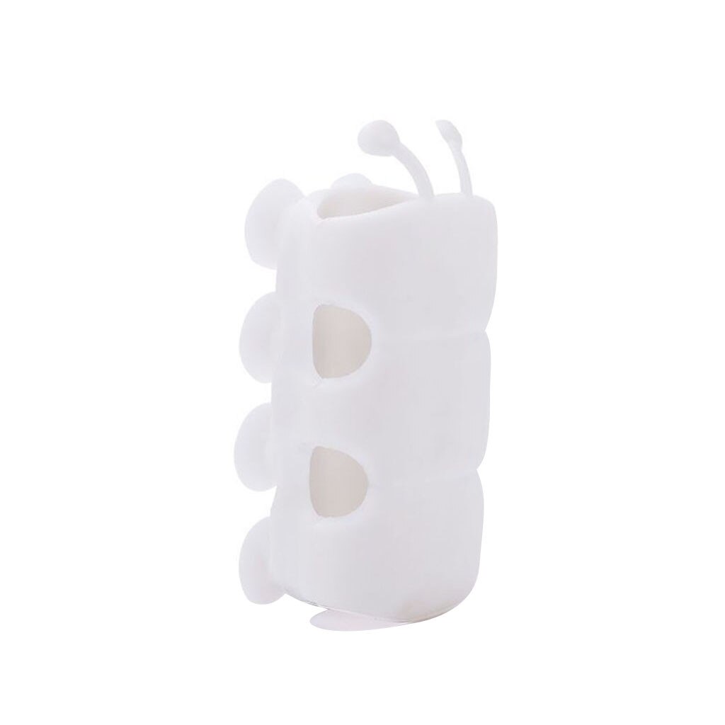 Verwijderbare Badkamer Kan Draaien Douchekop Houder Beweegbare Beugel Krachtige Zuig Douchestoel Chuck Houder Zuignap # W3: White 