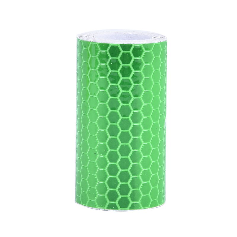 Nowy przyjazd 1m x 5cm taśma odblaskowa bezpieczeństwo wioślarz odblaskowe naklejki ostrzeżenie dekoracja bezpieczna samochód opinie taśma bezpieczeństwa: fluorescencyjny żółty