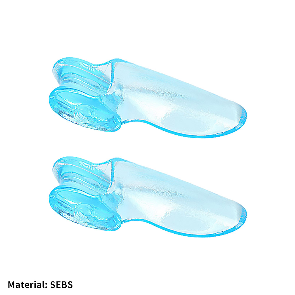 Silikon Zehenspreizer Finger Fußpflege Schutz Gel Zehen Orthopädische Bunion Hallux Valgus Corrector Pediküre Spacer: Default Title