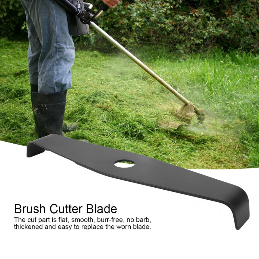 Brush Cutter Blade Manganese Steel Brush Cutter 2 Tooth Blade Lawn Mower Blade Replacement Accessories Trimmer Blade