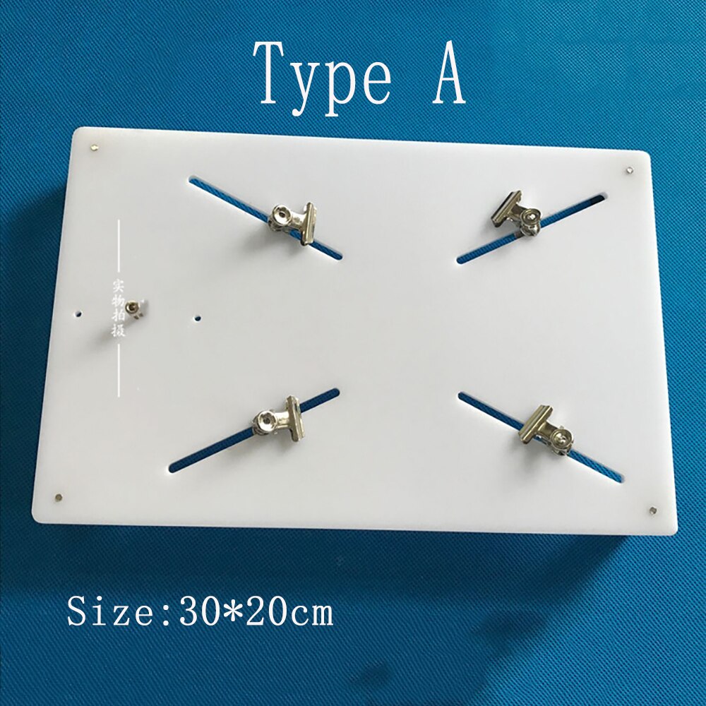 1PCS Rat Dissecting Board Mouse Fixed Operating Table PVC Adjustable Scientific Teaching Laboratory Panel Equipment Supplies