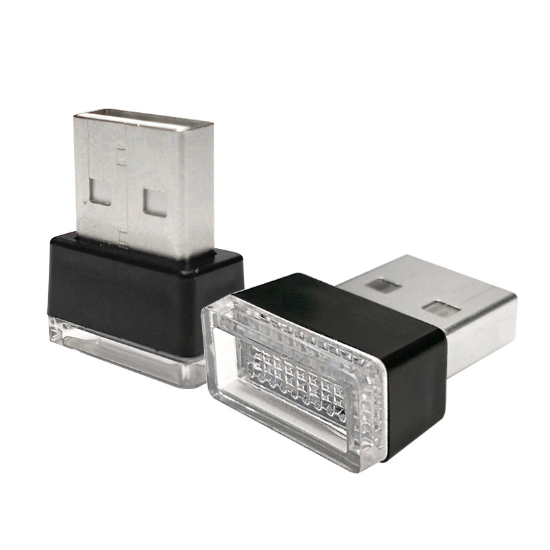 Mini USB LED Light Auto Sfeer Verlichting USB Sigarettenaansteker Decoratieve Verlichting Lamp Mini USB Night Verlichting