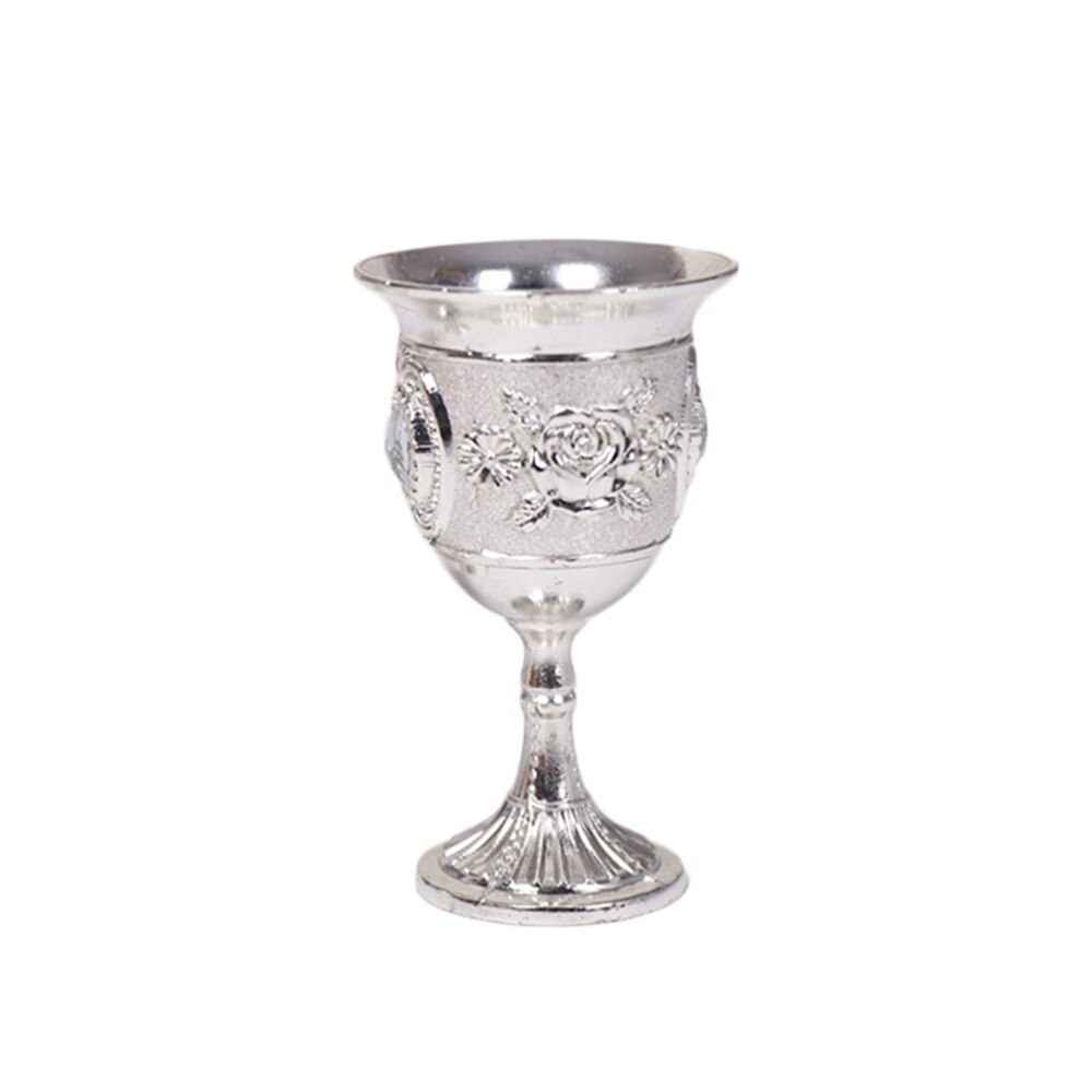 Edelstein Inlay Stil Zink Legierung Becher Wein Becher Geschnitzt Weiß Schnaps Glas Stengel-tasse Stemware für Heimat Bar Partei (zufällig Flo