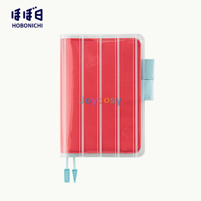 Hobonichi Cover Op Cover "Strepen" Voor A6/A5/Week Size Accessoires Clear Kleur, zachte Pvc Notebook Cover Protector