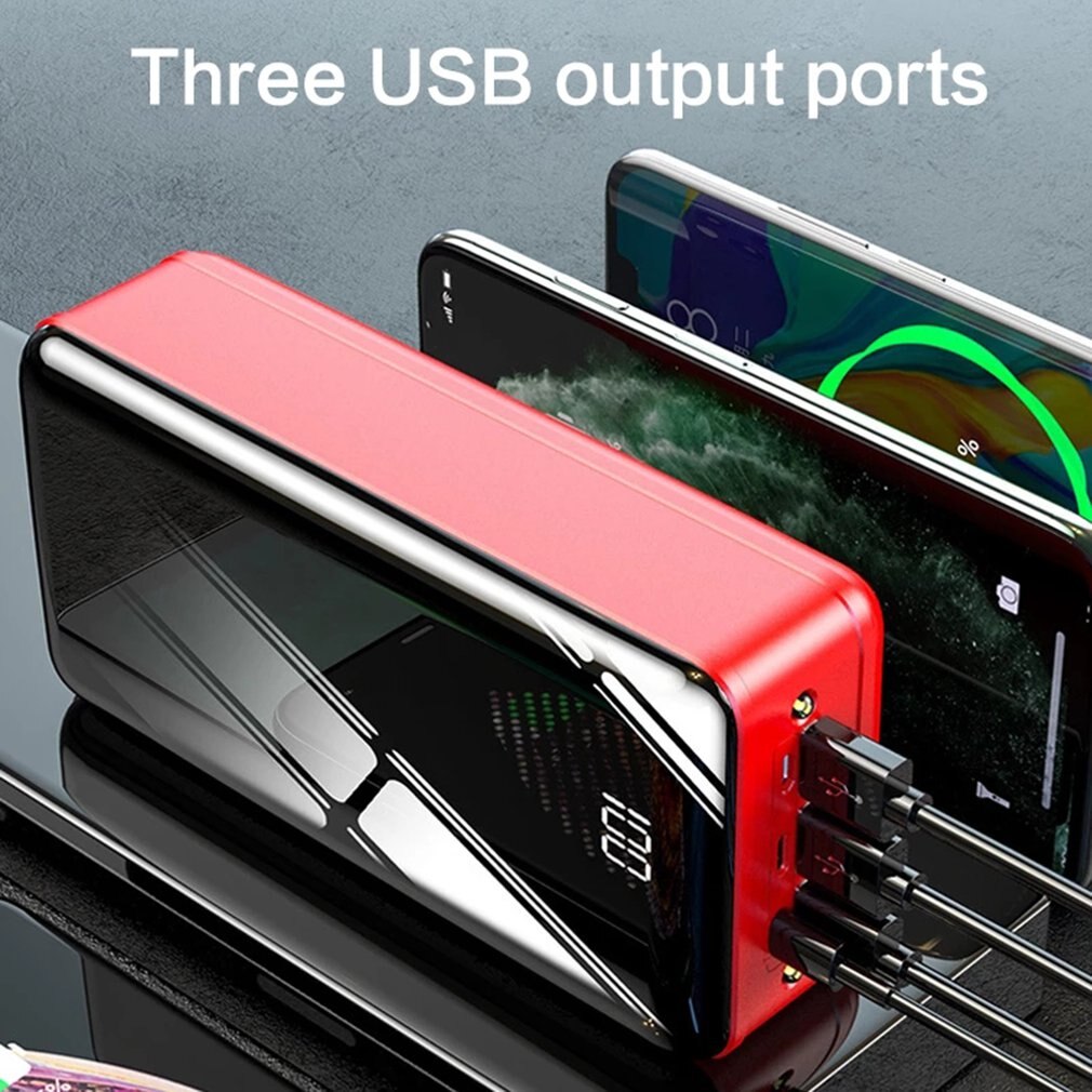 Large-capacity Power Bank 50000 MAh Digital Display Polymer Lithium Ion Battery Multi-interface Power Bank