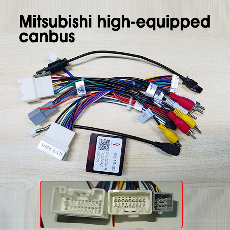 Amplificador de radio para coche Canbus, adecuado para varios cables de Toyota, Honda, Volkswagen, Kia, Nissan, Hyundai, etc.: Mitsubishi canbus