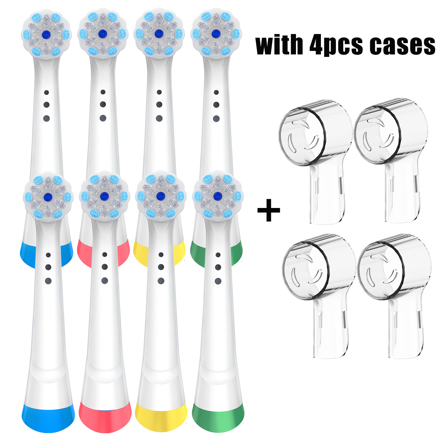 Opzetborstel Compatibel met Oral-B iO-serie elektrische tandenborstels, iO3/iO5/iO6/iO7/iO8/iO9/iO10 Opzetborstels Ultimate Clean: Ivoor