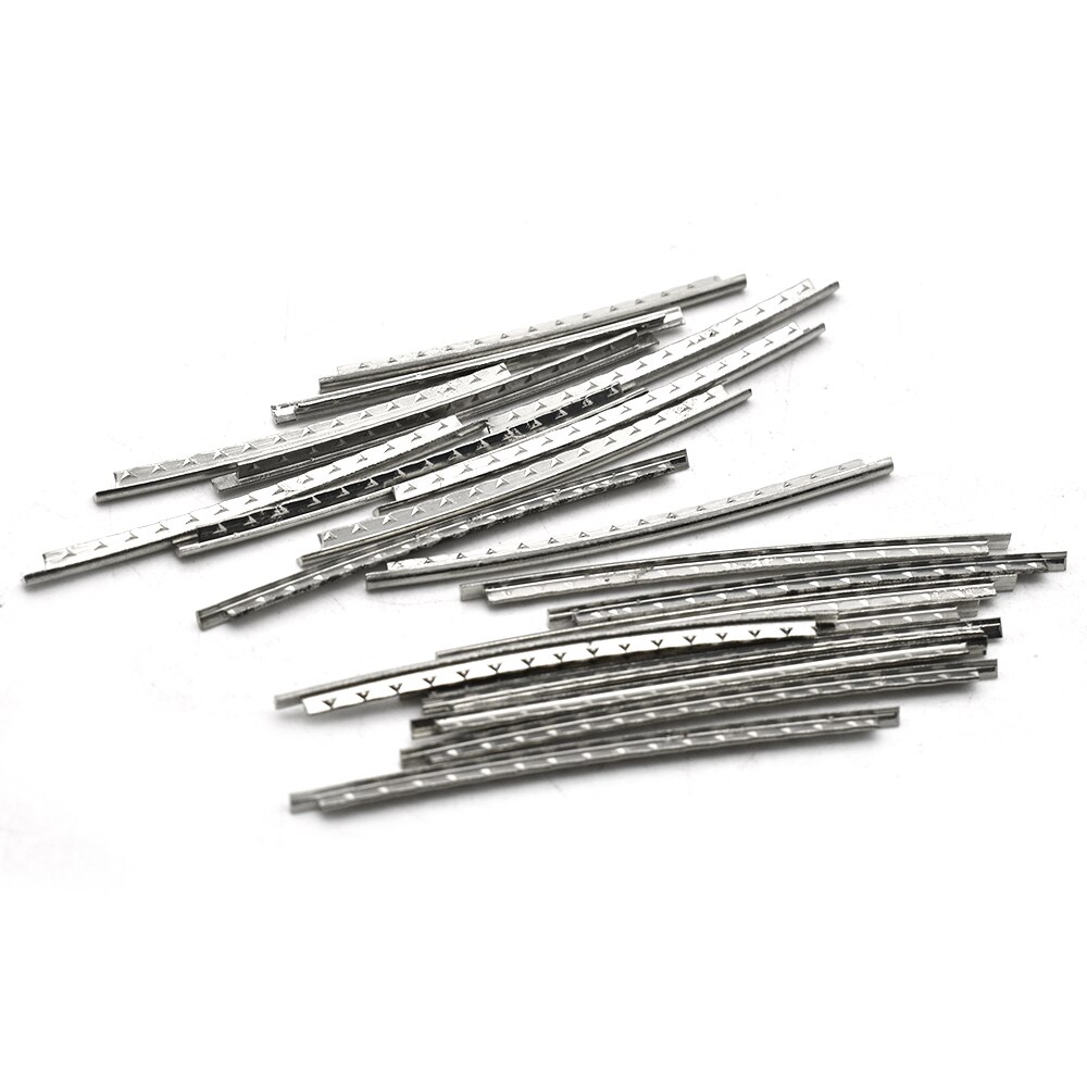 10/50Set 19/20 frettes acoustique classique guitare frette fil laiton Fretwire 2.0-2.2mm Fret classique Guitrra accessoires