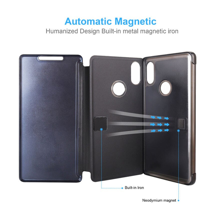 For samsung note 10 lite Case Smart Mirror Flip Case For samsung Galaxy note 10 plus note10 light book phone Cover fundas coque