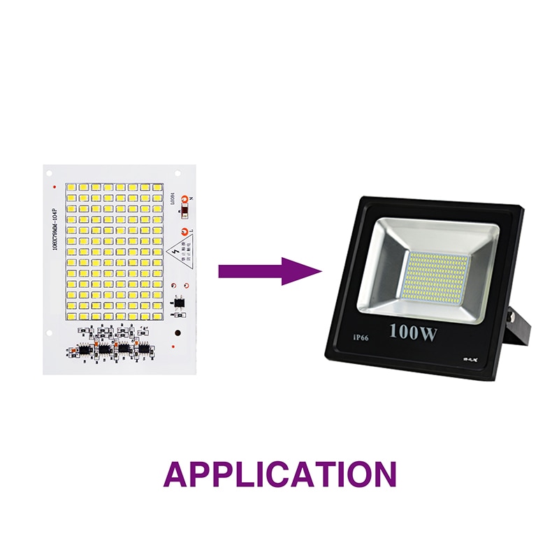 Geen Behoefte Driver Smd Led Lampen Led Smart Ic Ac 220V 10W 20W 30W 50W 100W Voor Diy Schijnwerper Koud Warm Wit Outdoor Verlichting