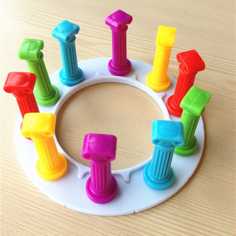 Gioco impilabile a torre jumbo Jenga gioco blocchi di costruzione raffinati con dadi rovesciamento torre pendente giocattolo giochi per feste in famiglia