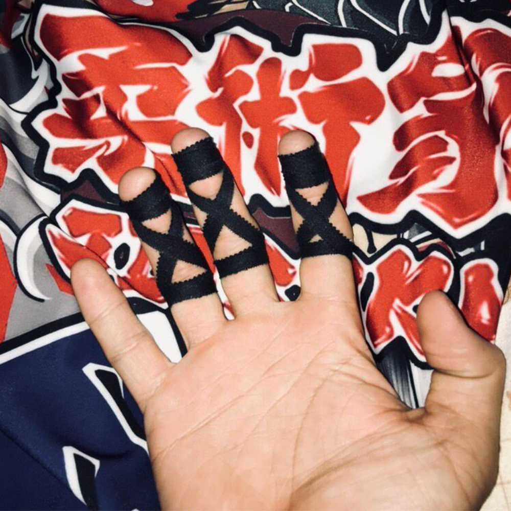 Fingerband für BJJ, Kinesio Tapes Jiu-Jitsu Sportband Selbstklebende Bandage Jujitsu Zubehör Elastische Bandage