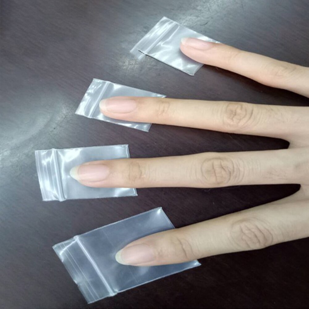 200 stk gjenlukkbare zip-lås-poser selvforseglende klar plast poly ziplock-pose matoppbevaringspakke gjenlukkbar vakuum-frisk pose