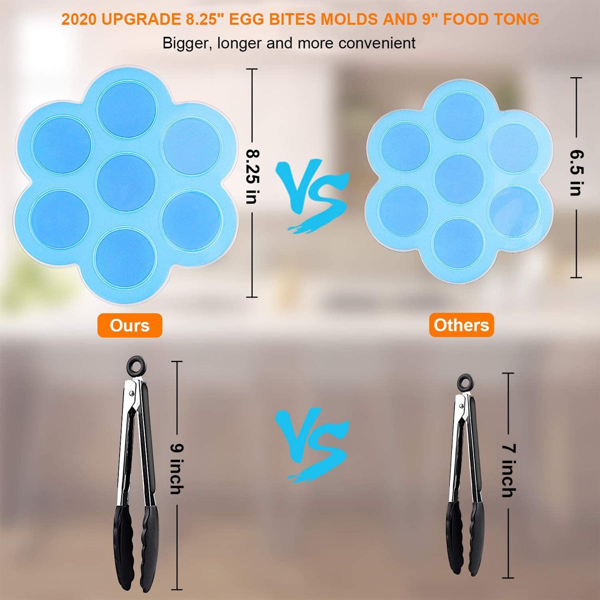 20x Air Fryer Accessories 8 Inch for 4.2QT 4.5QT 5.3QT 5.5QT 5.8QT Baking Basket Pizza Plate Grill Pot Kitchen Cooking Tool