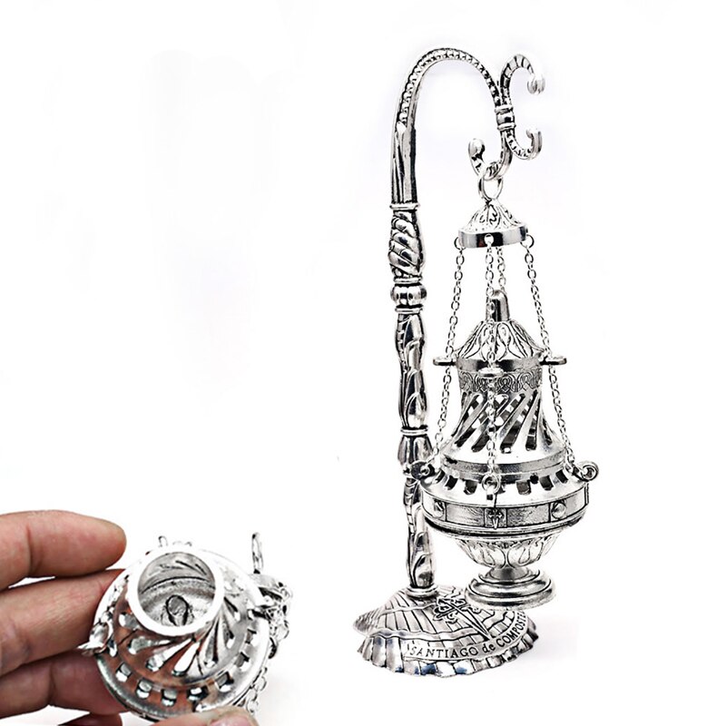 Legering kristen kyrka hem religiös gudstjänst rökelse brännare gudstjänst förnödenheter kors bön religiös kyrka souvenirer l/m/s