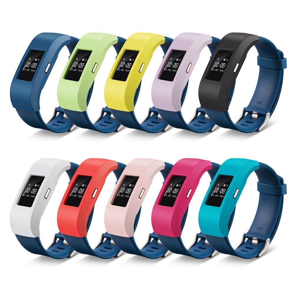 Eieuuk myk silikonhylse fitness band deksel beskyttelsesdeksel tilbehør for fitbit charge 2 smartwatch