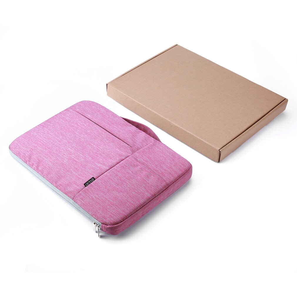 15 Inch Waterproof Laptop Case Bag Organizer with Handle for Laptop / Notebook / for MacBook Shock-proof Briefcase: Blue