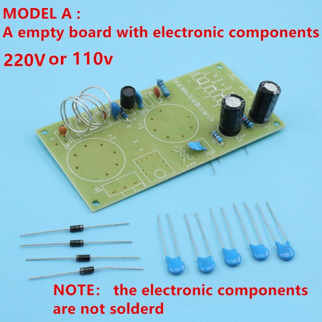 110V 220VElectronic Vacuum Tube Super Regenerative FM Tube Radio Receiver Kits 6J1+6J1DIY Entry-level preferred product: MODEL A