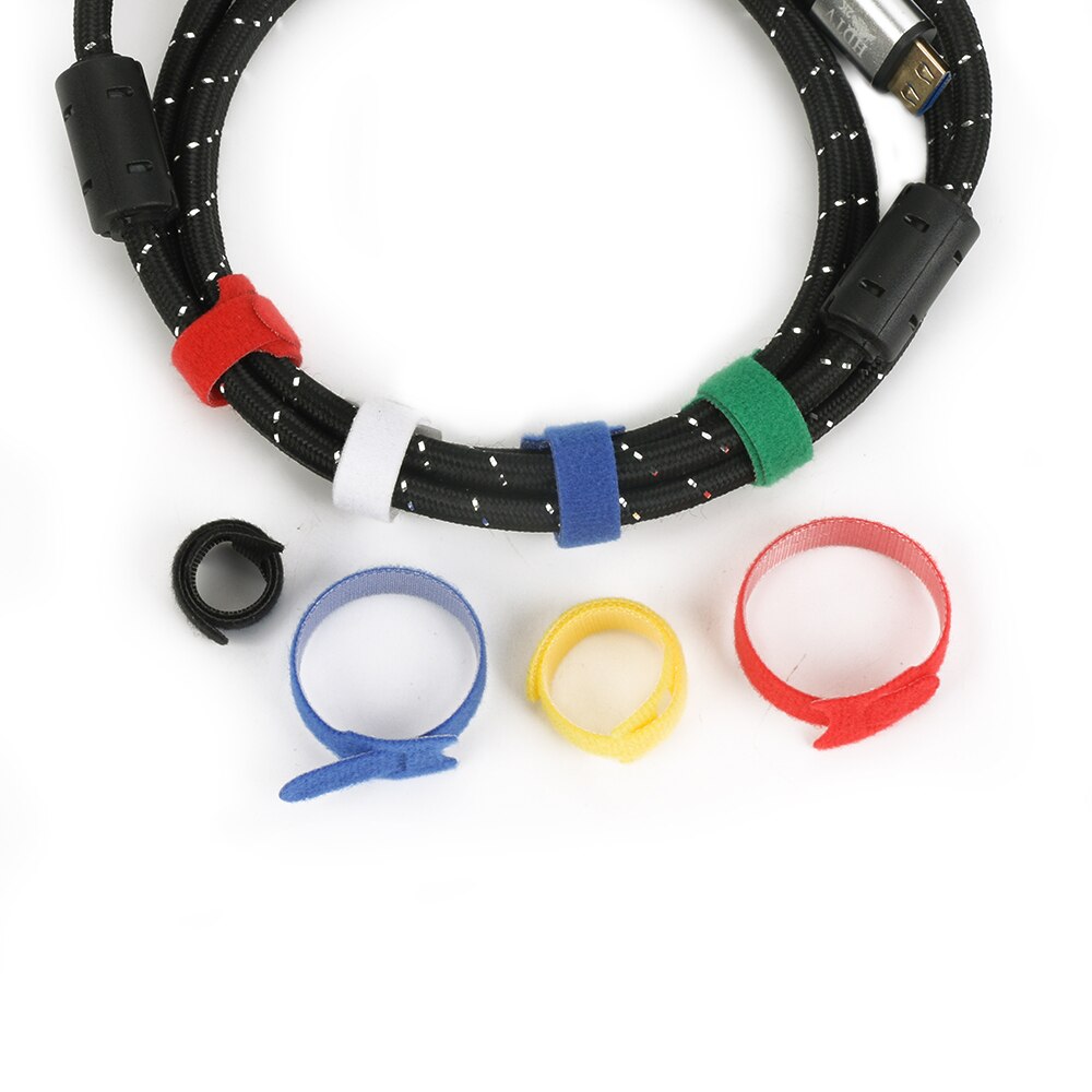 Reusable ties Hook and loop fastener Tape Nylon velcros Cable Ties velcros Strap wire